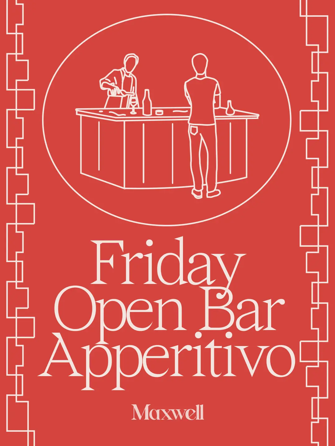 Friday Open Bar Apperitivo