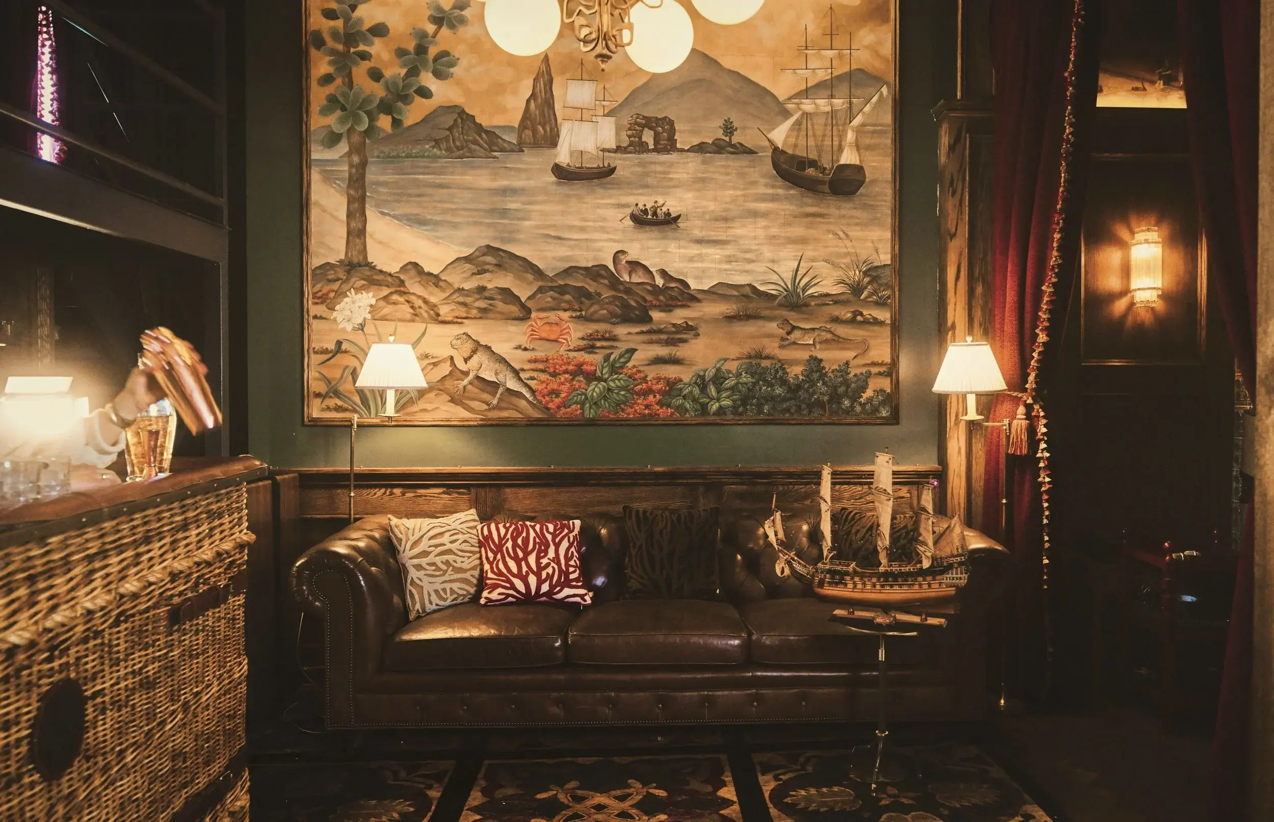 The lounge at Maxwell Social